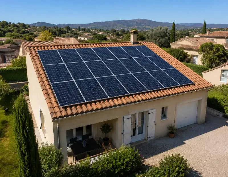 Prime à l'autoconsommation panneaux solaires Landevieille — aide financière de l'État